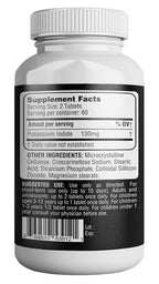 HEALTH LFE Potassium Iodide 130 mg Tablets - 120 Count - image 8