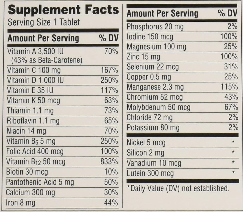 ZEYUMEE Centrum Silver Women's Multivitamin - 130 Tablets - image 3