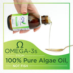 PRN Omega-V Benefits Vegan Omega-3 Liquid for Eye Support - 5 oz - image 5