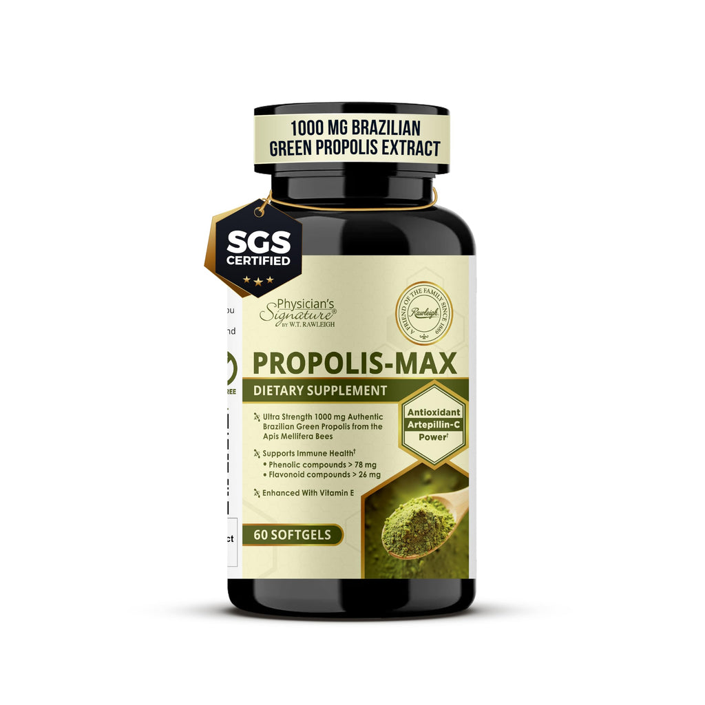 Rawleigh Brazilian Green Propolis Extract 1000mg - 60 Softgels