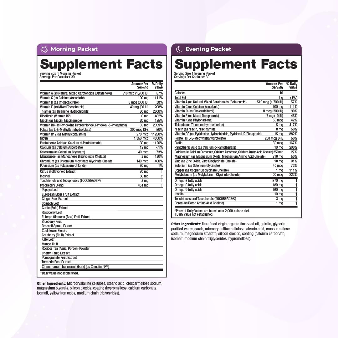 VitaMedica Anti-Aging AM/PM Multivitamin Packets - 30 Packs - image 4