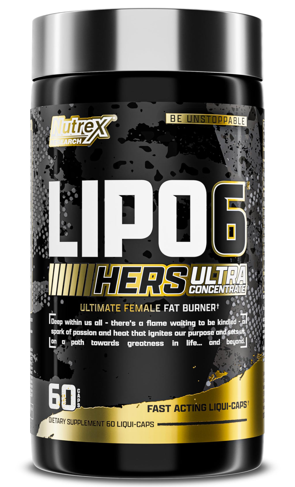 Nutrex Research Lipo-6 Black Hers Ultra Concentrate - 60 Capsules