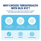 BLIS ThroatHealth Oral Probiotics K12 Immune Support - 30 Lozenges - image 3