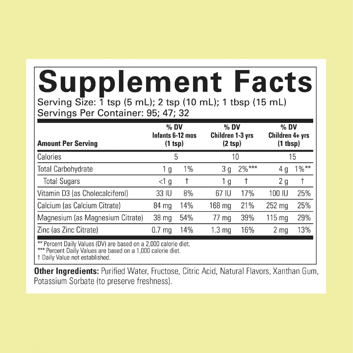 ChildLife Essentials Liquid Calcium Supplement for Kids - 16 fl oz - image 2