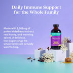 Further Food Elderberry Syrup Daily Immune Support - 8 Fl Oz - image 3