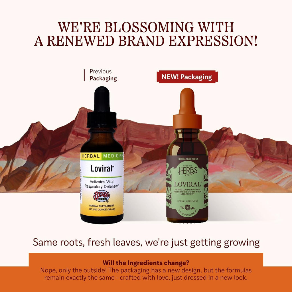 Herbs Etc. Loviral Liquid Extract Immune Response - 1 fl oz - image 2