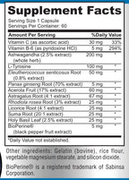 YUMMYVITE Adrenal Support Cortisol Manager Stress Relief - 60 Capsules - image 7
