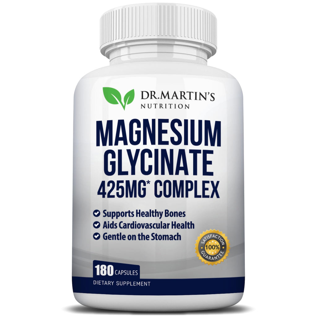 Dr. Martin's Nutrition Magnesium Glycinate 425mg - 180 Capsules