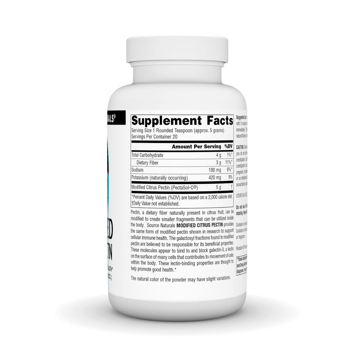 Source Naturals Modified Citrus Pectin Powder