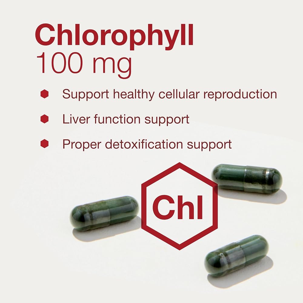 PROTOCOL FOR LIFE BALANCE Chlorophyll, Detox Cleanse, 90 Veg Caps - image 4