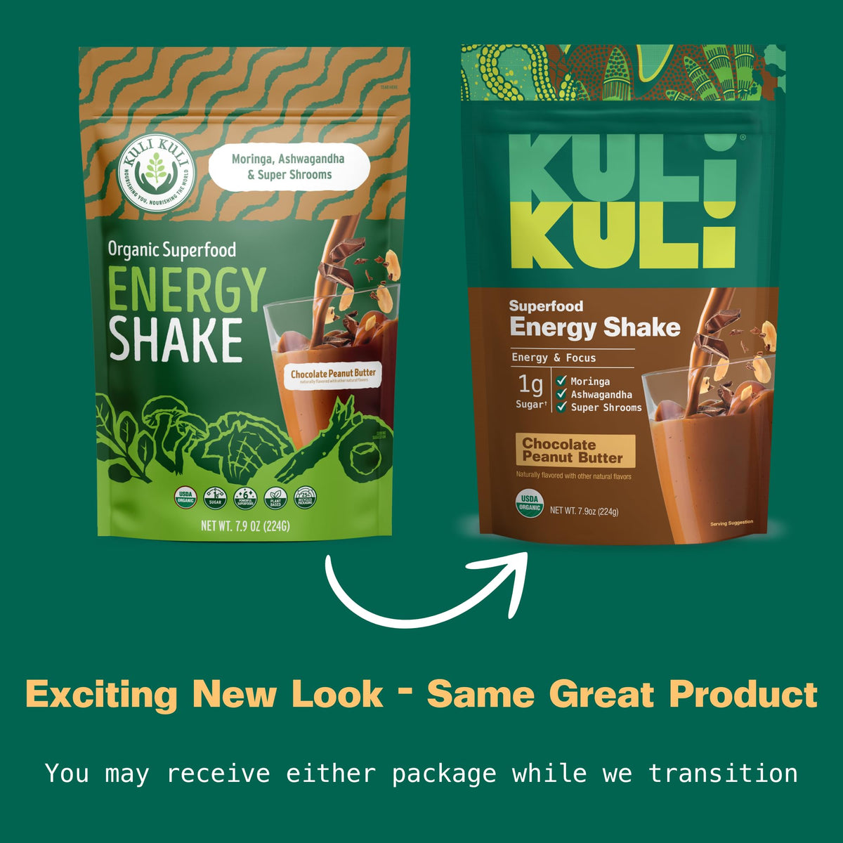 Kuli Kuli Organic Moringa Greens Smoothie Mix