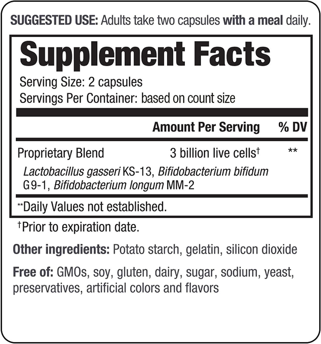 Kyolic Kyo-Dophilus Digestion and Immune Health Probiotic Supplement