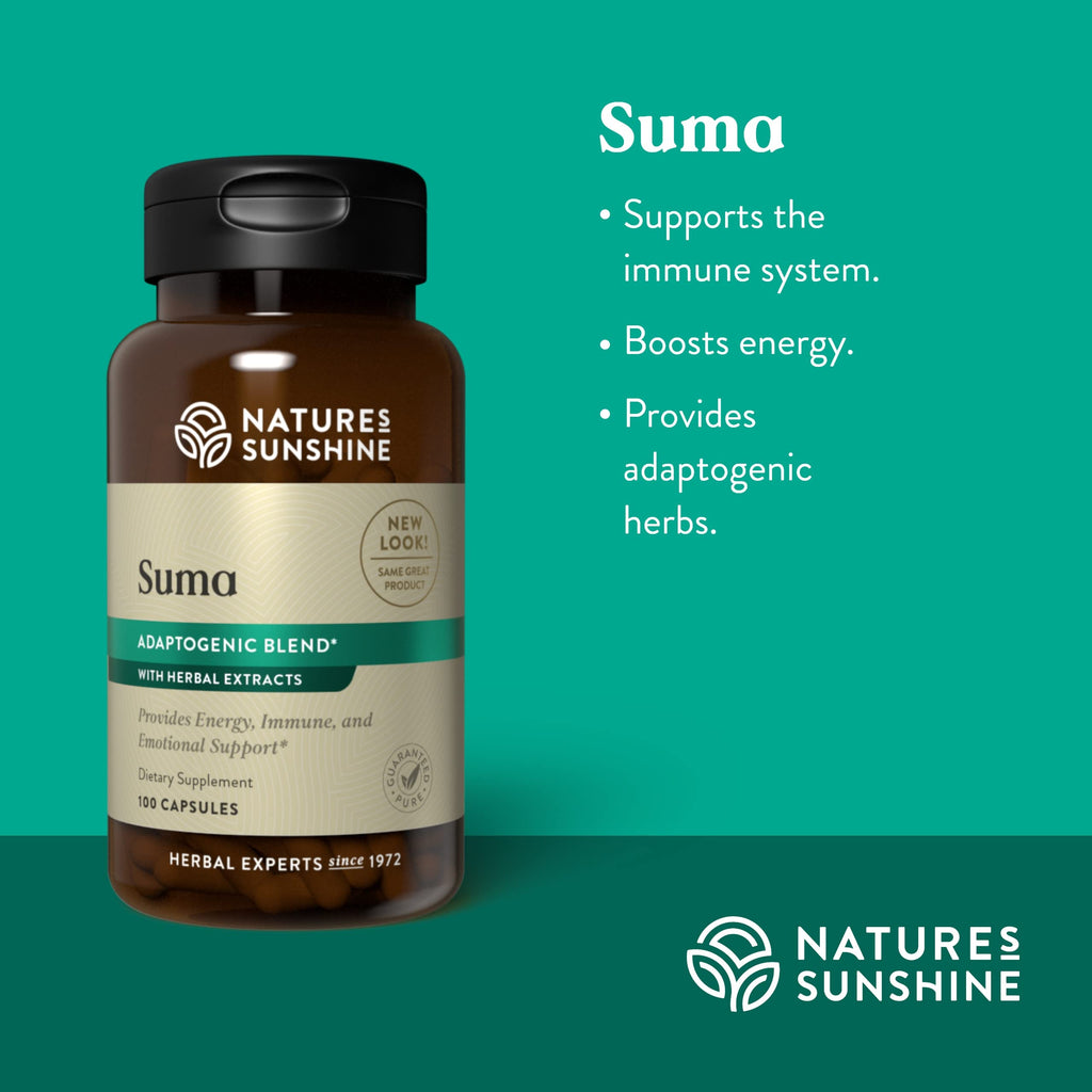 Nature's Sunshine Suma Combination Adaptogenic Herbs - 100 Capsules - image 4