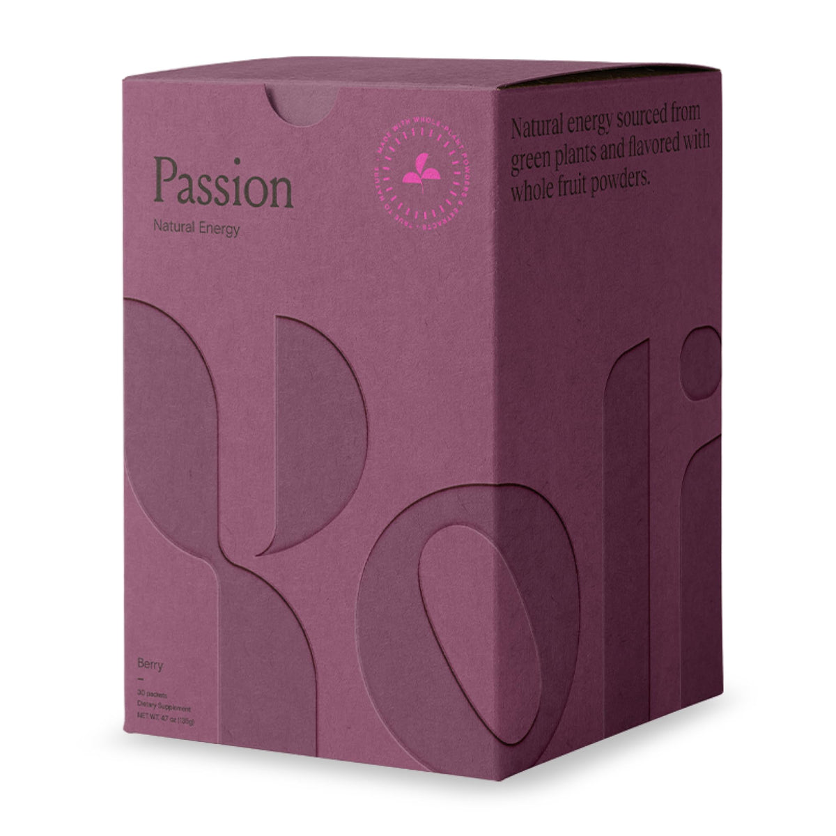 Yoli Passion Energy Drink Powder Mix - Natural Energy Drink Mix