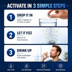 HydroLite Molecular Hydrogen Tablets for Drinking Water with Magnesium