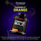 Ultimate Nutrition CarneBOLIC Hydrolyzed Beef Protein Isolate Powder