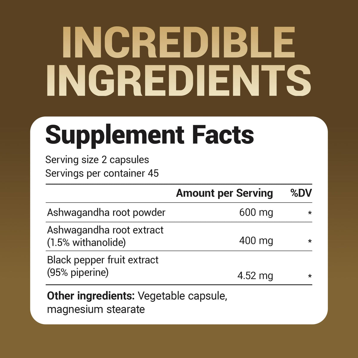 Dr. Berg Ashwagandha Capsules 1000mg with Bioperine - 90 Capsules - image 4