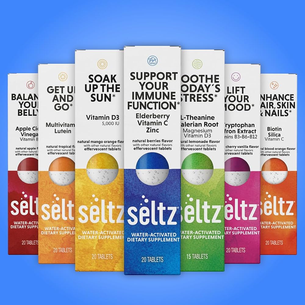 Seltz® Water-Activated Vitamins - Support Your Immune Function