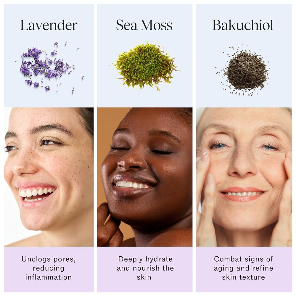 LilyAna Naturals Sea Moss with Bakuchiol Face Gel - 1 oz - image 5