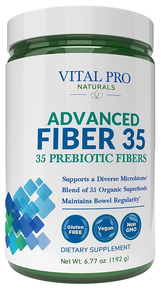 Vital Planet Advanced Fiber 35 Powder for Bowel Regularity - 6.77 oz