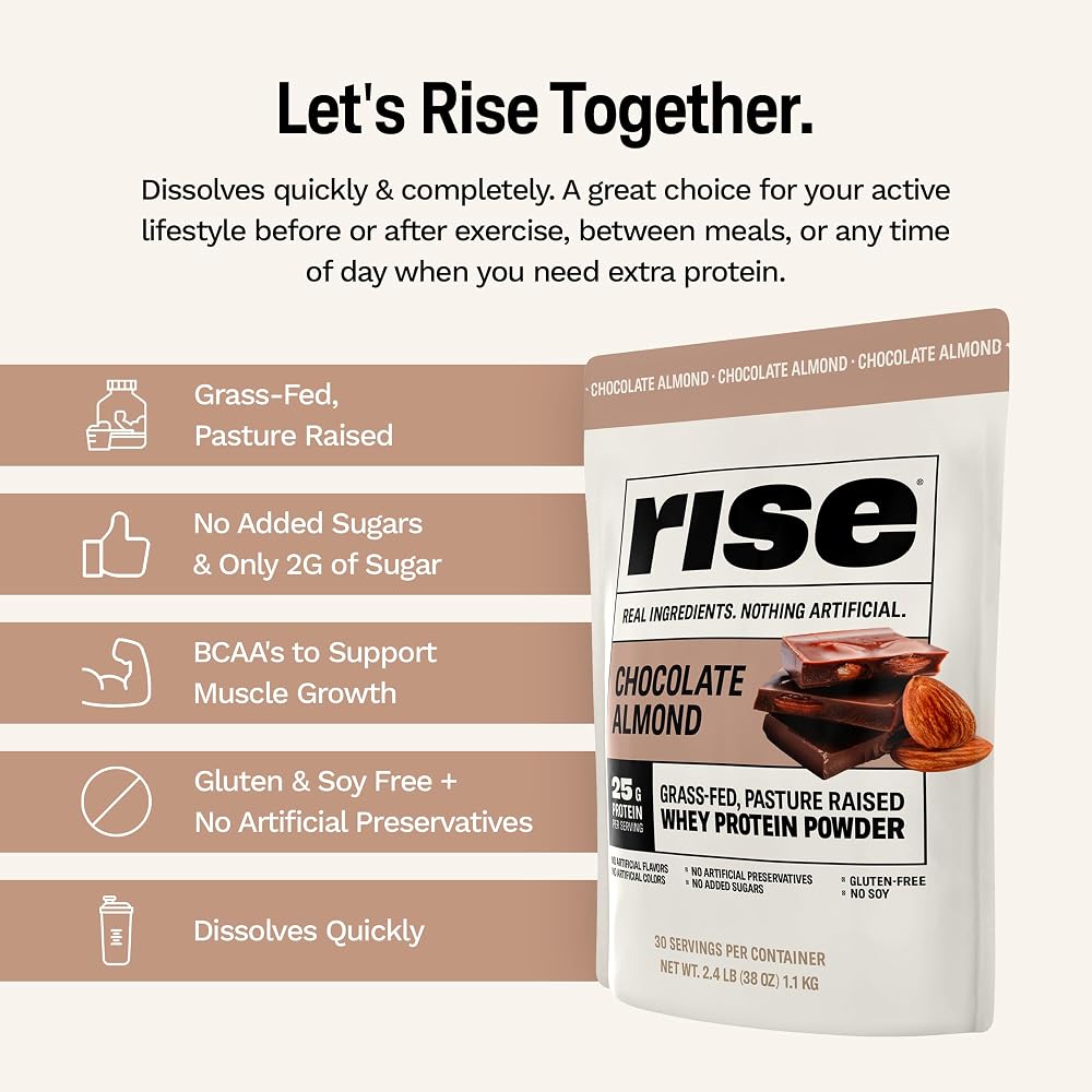 Rise Grass-Fed Whey Protein Powder