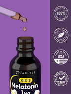 Carlyle Kids Melatonin Liquid 1 mg - 2 fl oz (Pack of 2) - image 7