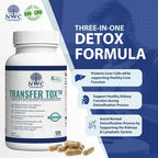 NWC Naturals Transfer-Tox Milk Thistle Herbal Blend - 90 Vegetarian Capsules - image 4