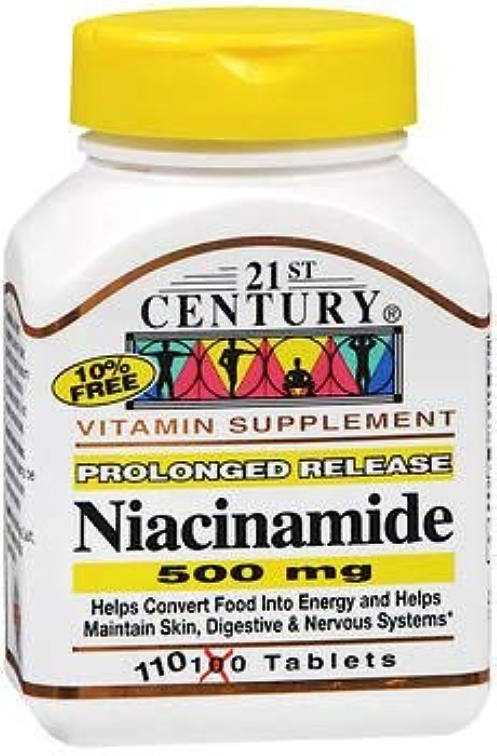 21st Century Niacinamide 500 mg Prolonged Release Tablets - 220 Count