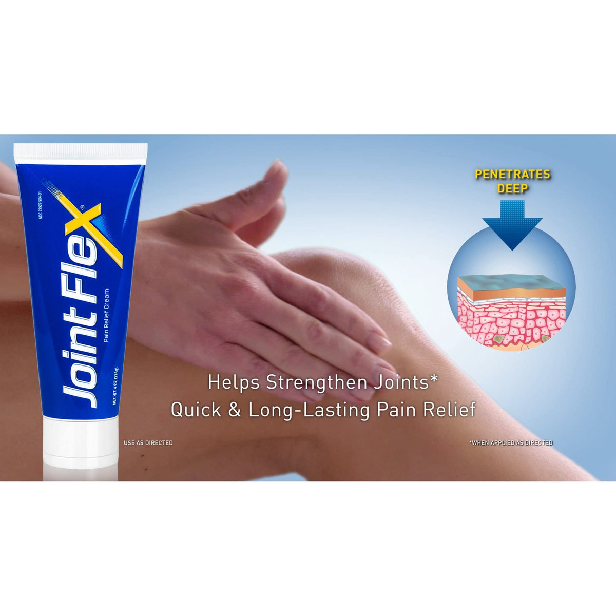 JointFlex Arthritis Pain Relief Cream - 10 Pack (4 oz each) - image 3