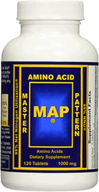 MAP Master Amino Acid Pattern Nutritional Supplement - 120 Tablets