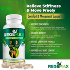 AURA VITAMINS REGEMAX Joint Comfort Supplement - 60 Capsules - image 4