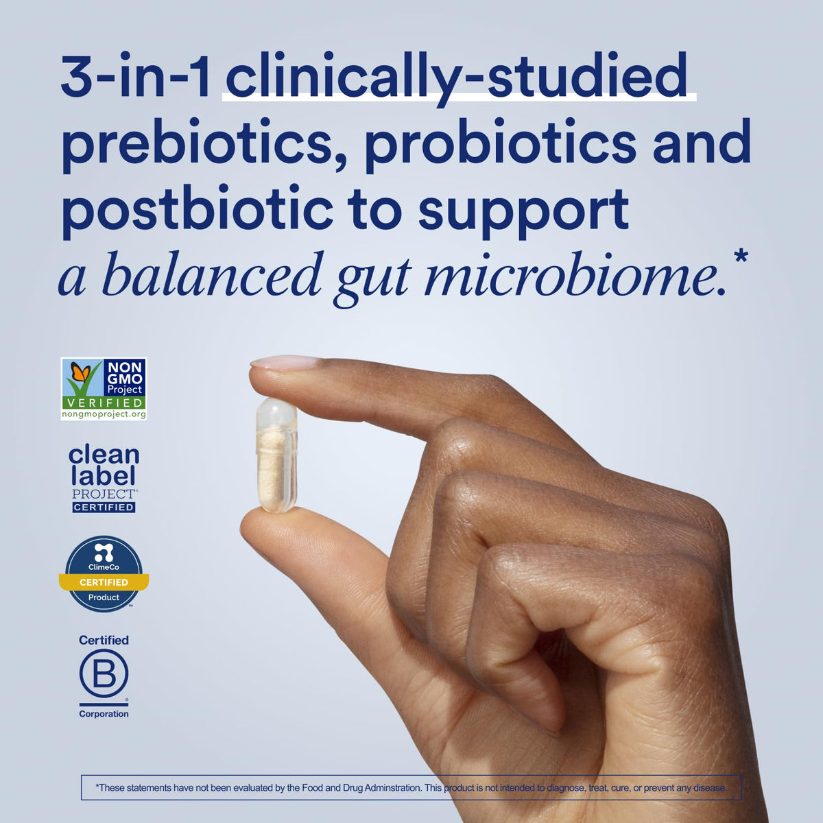 Ritual Synbiotic+ 3-in-1 Probiotic Supplement - 30 Capsules - image 2