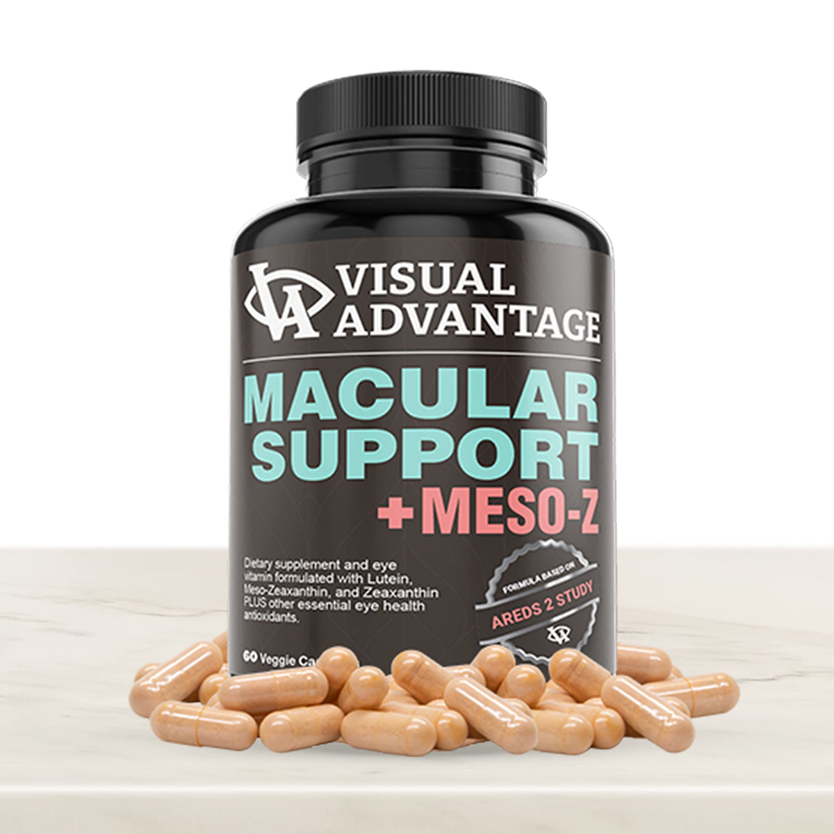 Visual Advantage Macular Support + Meso-Z Eye Vitamin - 60 Capsules - image 4