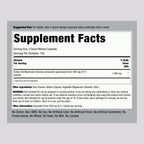 Piping Rock Turkey Tail Mushroom Capsules - 200 Count - image 2