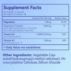 Agumoon Magnesium Supplement with Vitamin D3 K2