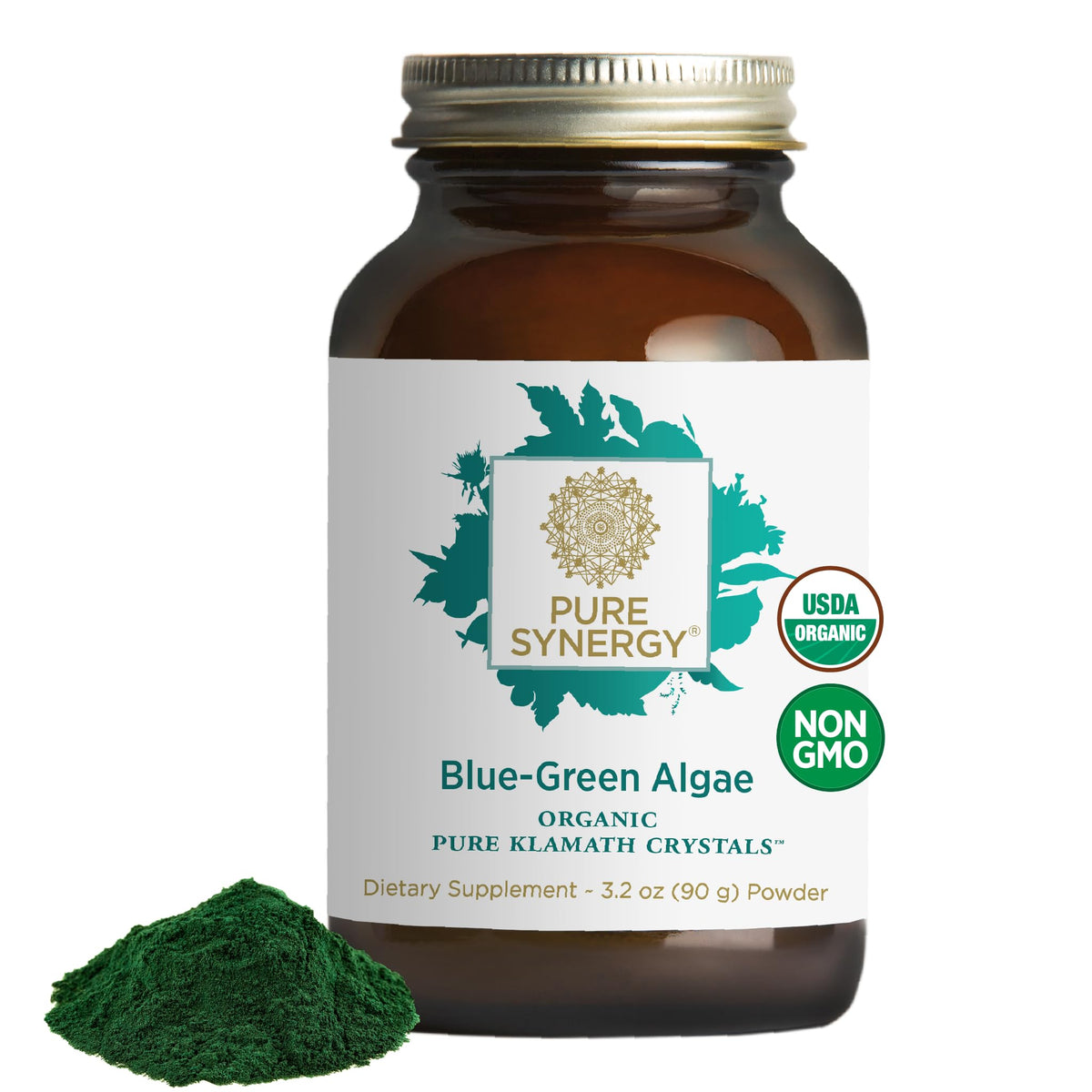 PURE SYNERGY Blue-Green Algae Powder - 3.2 oz