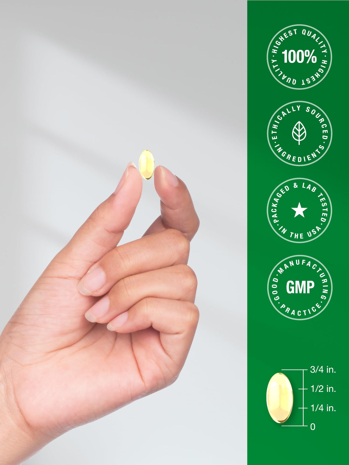 Horbäach Odorless Garlic Softgel Supplement - 200 Softgels - image 7