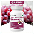 BIOTREX NUTRACEUTICALS Resveratrol 500mg - 60 Capsules - image 9