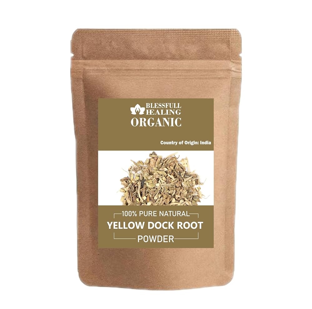 Blessfull Healing Organic Yellow Dock Root Powder - 100g
