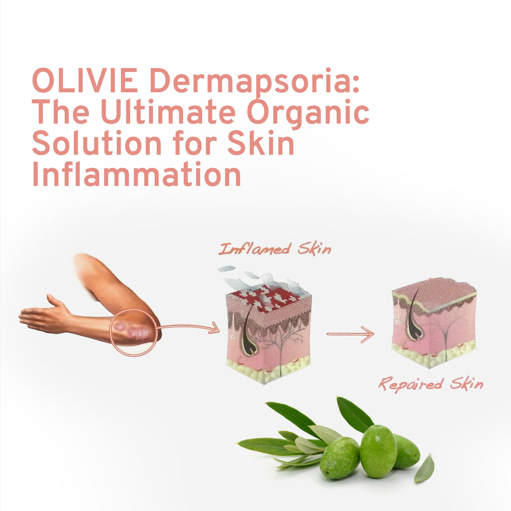 OLIVIE DermaPsoria Organic Olive Leaf Extract Skin Supplement - 80 Capsules - image 7