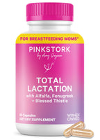 Pink Stork Total Lactation Supplement - 60 Capsules