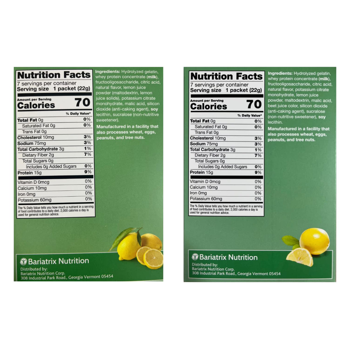 ProtiFit High Protein Lemon & Pink Lemonade Drink Mix - 2 Pack - image 2