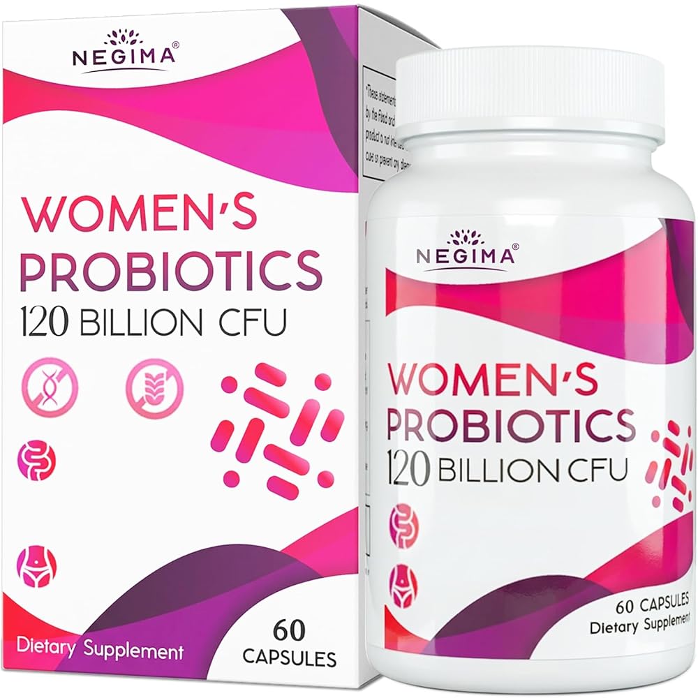 Negima Menopause Probiotics 120 Billion CFUs - 60 Capsules