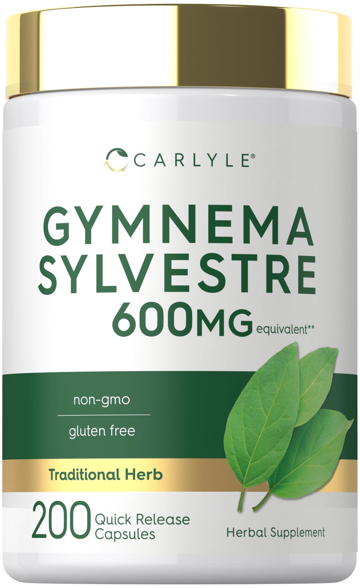 Carlyle Gymnema Sylvestre Capsules - 200 Count