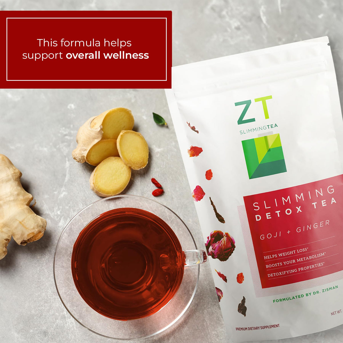 Dr. Zisman ZT Slimming - Healthy Weight Management Organic Herbal Tea