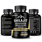 Juebingy Shilajit Capsules with Ashwagandha - 120 Capsules - image 8
