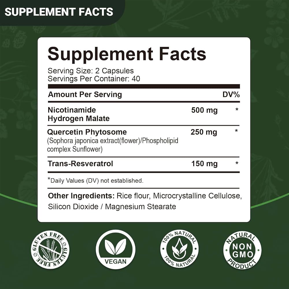 Airboy NAD+ Supplement Liposomal Nicotinamide Riboside 900 mg - 80 Capsules - image 2