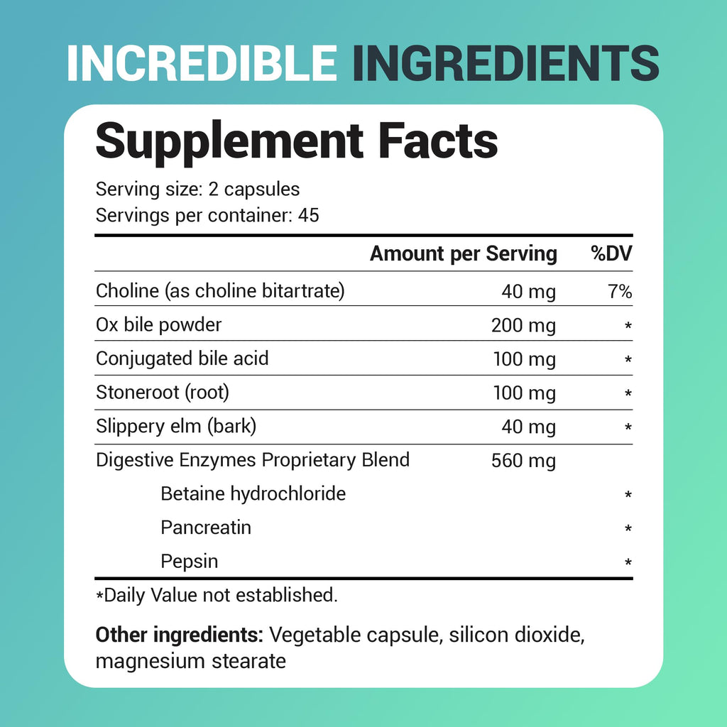 Dr. Berg Gallbladder Formula Extra Strength - 90 Vegetable Capsules - image 7