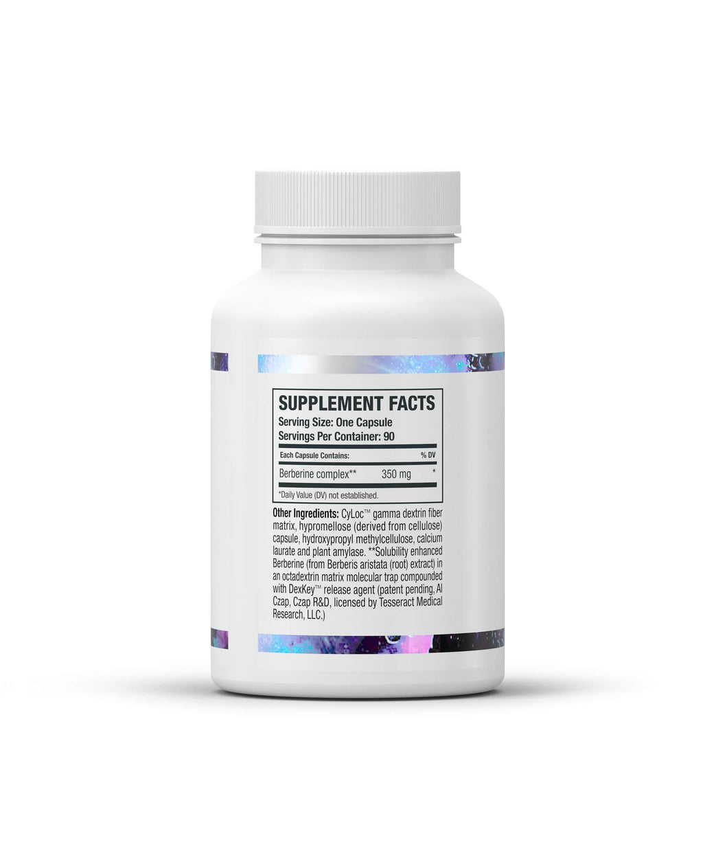 Tesseract BerberActiv-QR Berberine 350mg - 90 Capsules - image 8