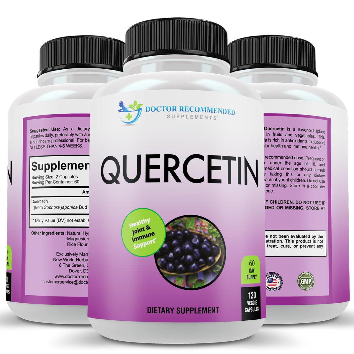 DOCTOR RECOMMENDED SUPPLEMENTS DR-3042-P